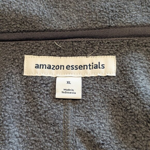 Amazon Essentials Men's Grey Fleece Vest-New with Tags-XL - Picture 6 of 8